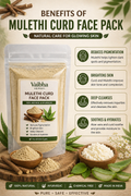 Vaibha Herbal Mulethi Curd Face Pack | Natural Glow & Brightening