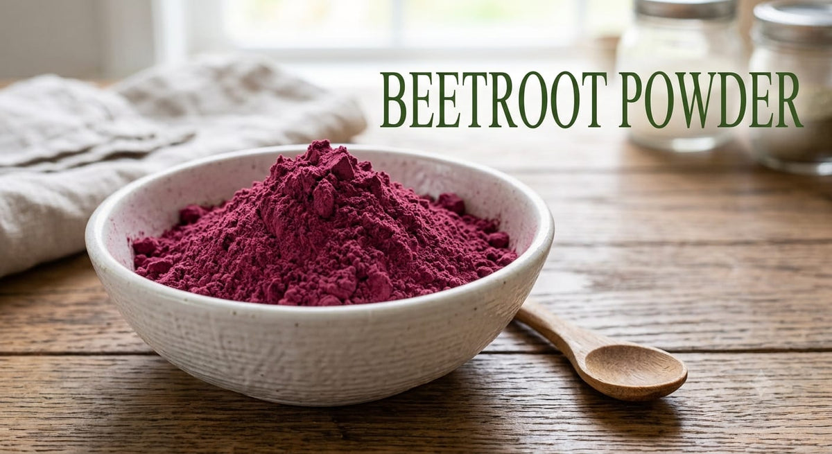 Herbal beet root powder