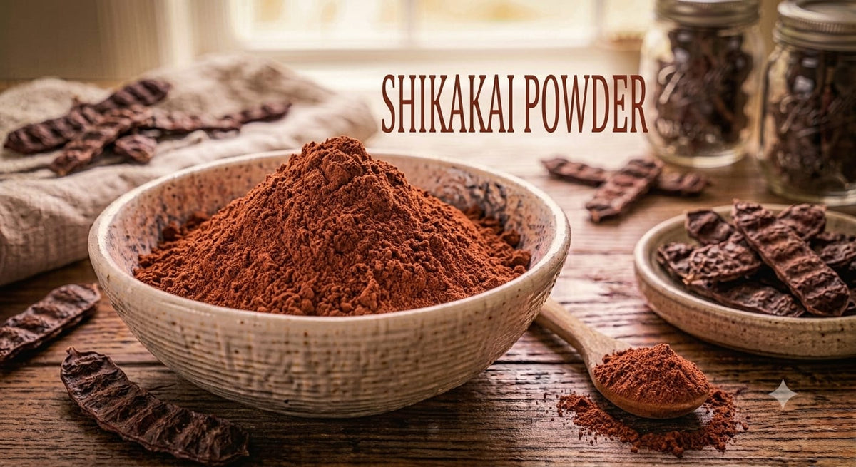 Herbal shikakai powder